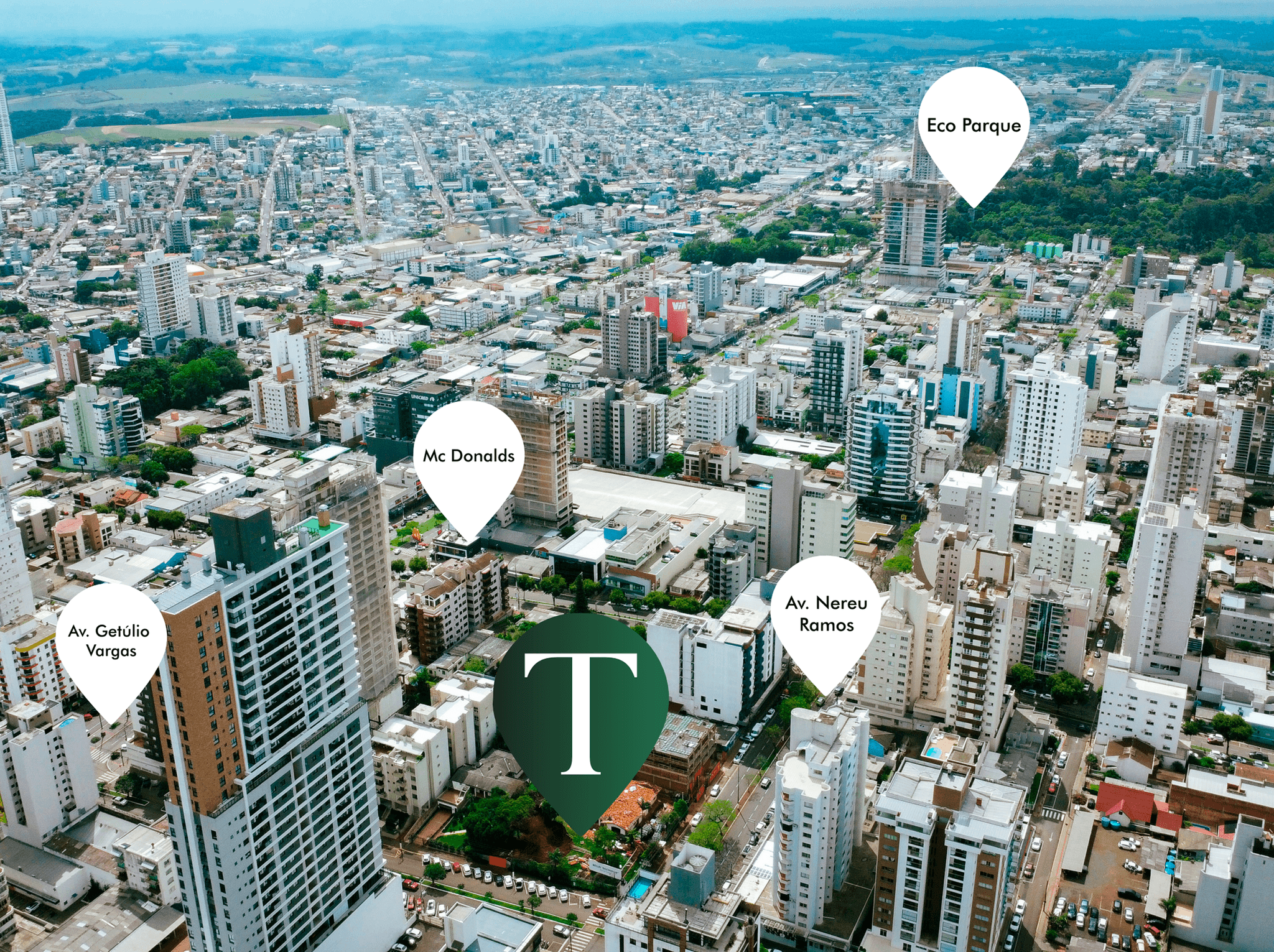 Localização em Chapecó